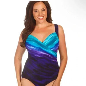Miraclesuit deep end Sanibel one piece swim